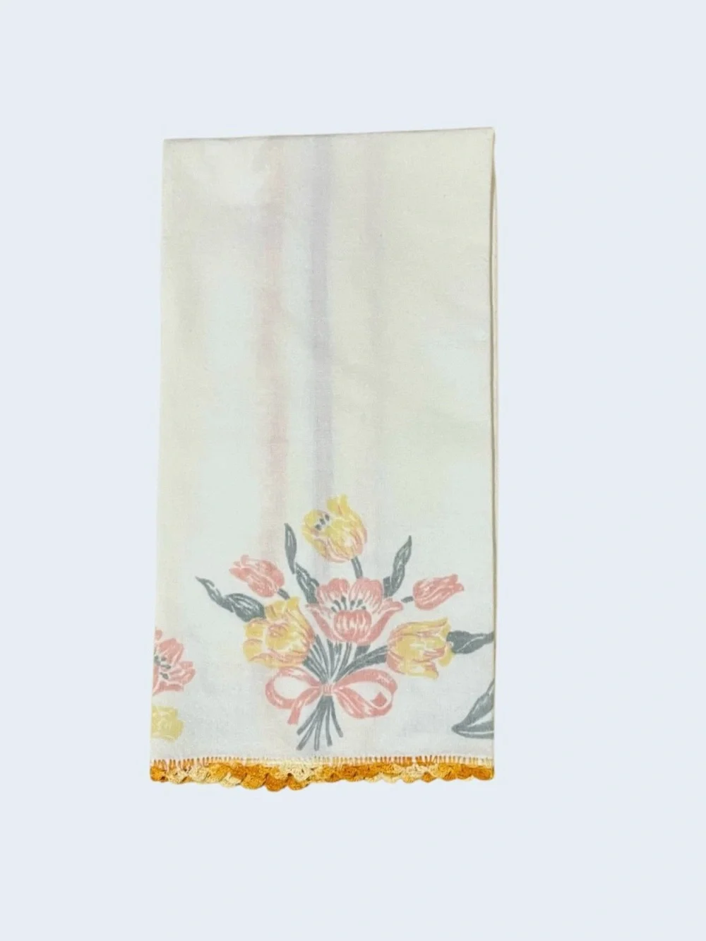 12 Vintage Linen Tea Towels 1940s-70s